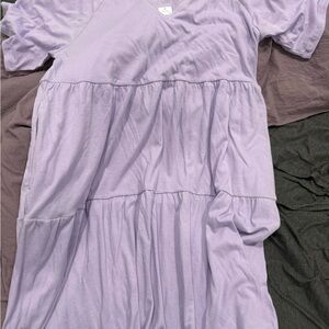 GAP Light Purple V-Neck Dress